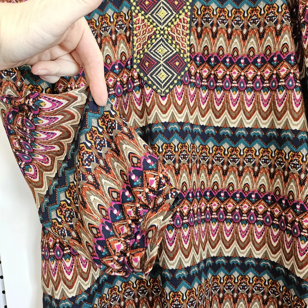 Miami Multicolor Patterned Top - Picture 5 of 8